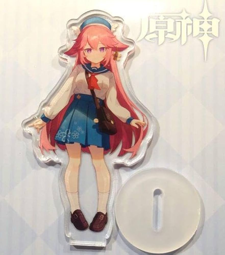 【原神】GIGO 八重神子 アクリルボールチェーン Amazon.co.jp: 八重神子 原神 GIGO デフォルメアクリルボール